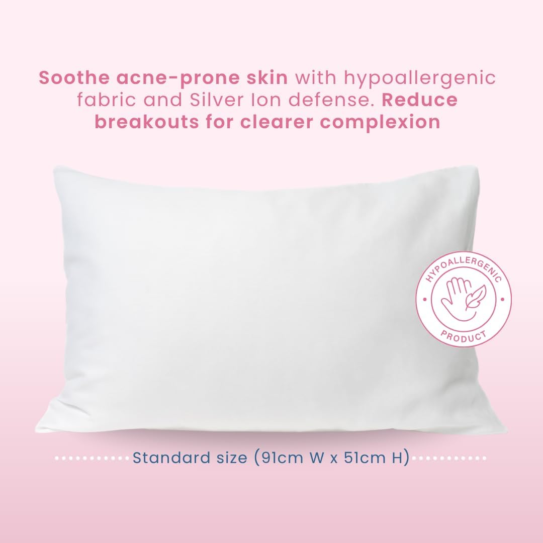 Clean sleep silver ION pillowcase - ACNE SAFE