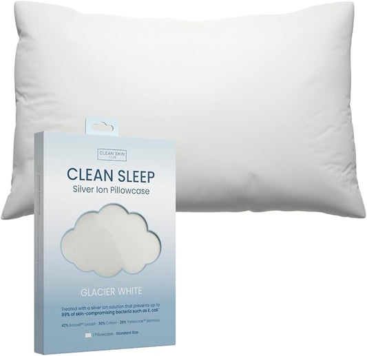 Clean sleep silver ION pillowcase - ACNE SAFE