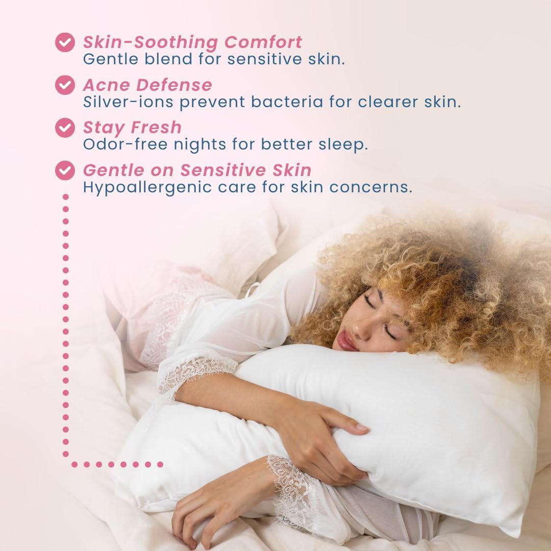 Clean sleep silver ION pillowcase - ACNE SAFE